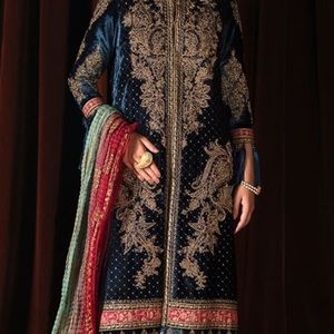 New 3 piece sanasafinaz xl Pakistani velvet dress salwar kameez